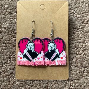 Micheal Myers earrings
